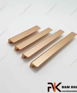 Tay nắm cửa tủ màu vàng mờ NK014S-VM FHOMENAMKHANG
