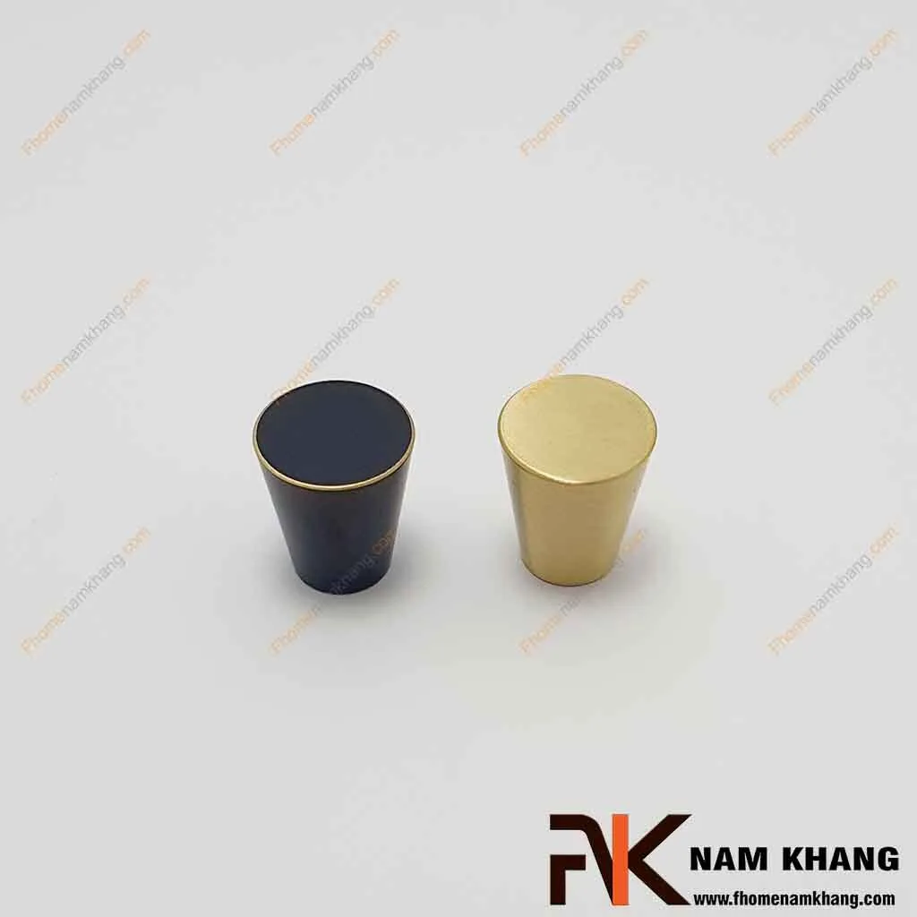 Núm cửa tủ đồng hình trụ NK238D Núm nắm cửa tủ trụ trơn NK238D-20BCF FHOMENAMKHANG