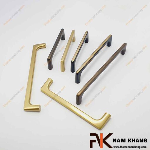 Tay cầm cửa tủ bằng đồng NK211D-BCF FHOMENAMKHANG