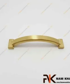 Tay nắm cửa tủ bằng đồng vàng NK130D-DVM FHOMENAMKHANG