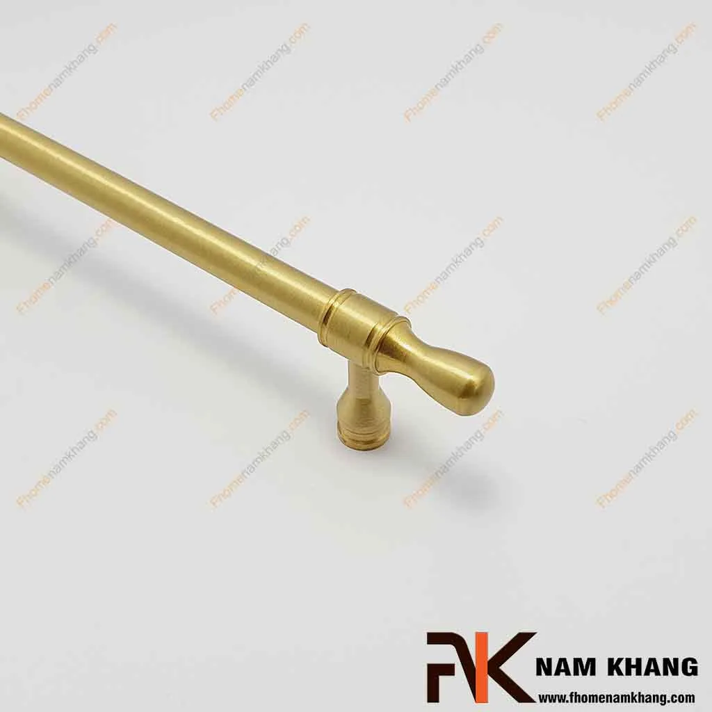 Tay nắm cửa tủ bằng đồng vàng NK520D-DVM FHOMENAMKHANG