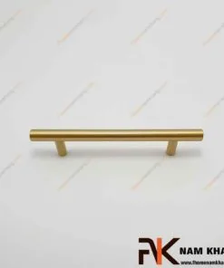 Tay nắm tủ hiện đại màu đồng vàng NK238D-DVM Tay nắm tủ thanh tròn bằng đồng NK238D-DVM FHOMENAMKHANG
