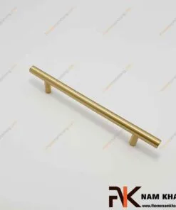 Tay nắm tủ hiện đại màu đồng vàng NK238D-DVM Tay nắm tủ thanh tròn bằng đồng NK238D-DVM FHOMENAMKHANG