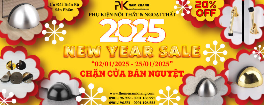 sale new year 2025 chan cua nam cham cao cap fhomenamkhang 2