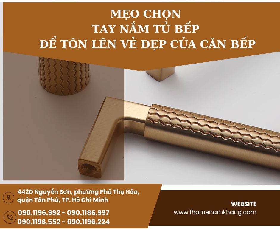 Tay nắm tủ bếp